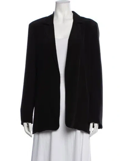 Pre-owned Equipment Silk Blazer In Blue
