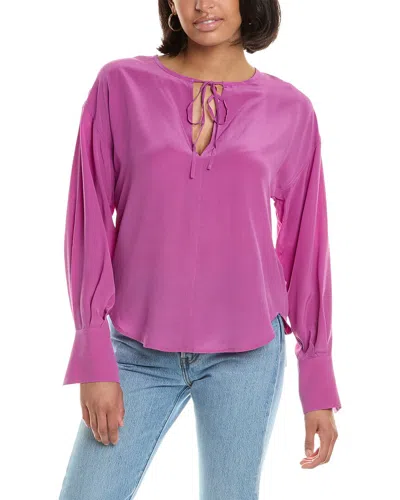 Equipment Silk Blouse In Pink