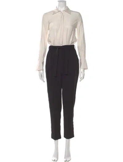 Pre-owned Equipment Silk Jumpsuit In Multi