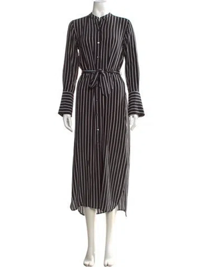 Pre-owned Equipment Silk Long Dress