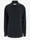 Equipment Silk Shirt In Black