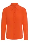 Equipment Silk Shirt In Orange