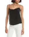 Equipment Silk Top In Black