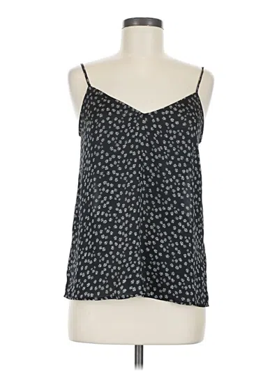 Pre-owned Equipment Sleeveless Blouse In Black