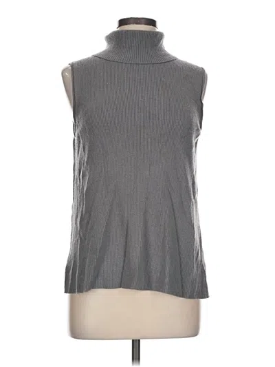 Pre-owned Equipment Sleeveless T-shirt In Gray