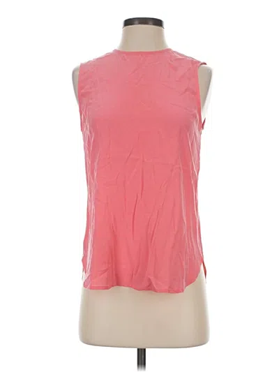 Pre-owned Equipment Sleeveless T-shirt In Pink