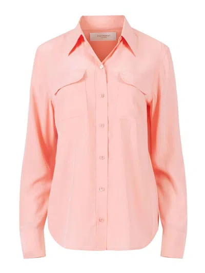 EQUIPMENT SLIM FIT SILK SHIRT