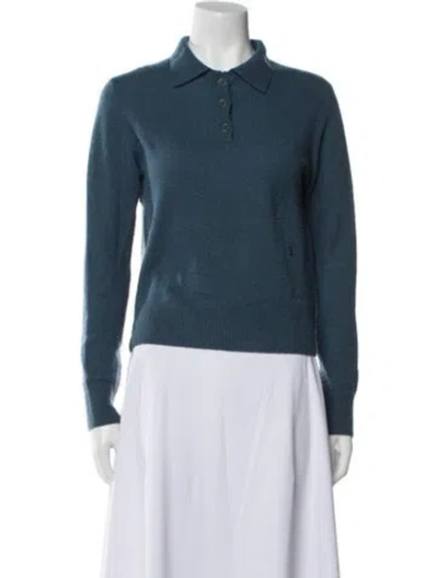 Pre-owned Equipment Sweater In Blue