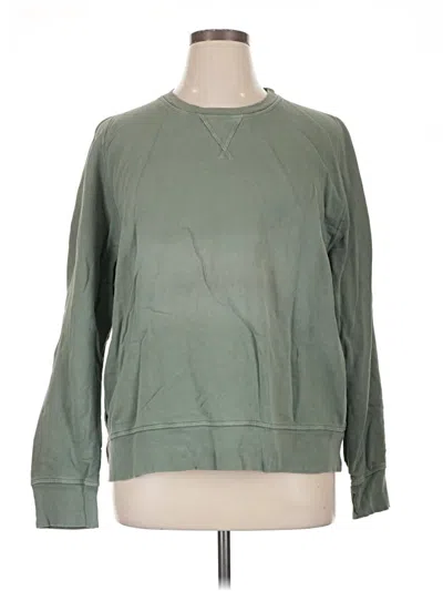 Pre-owned Equipment Sweatshirt In Green
