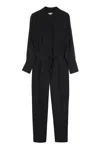 Equipment Women's Benilde Shirt Jumpsuit In Black