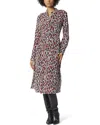 Equipment Thea Silk Dress In Multicolor