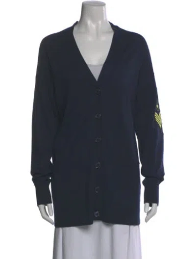 Pre-owned Equipment V-neck Sweater In Gray