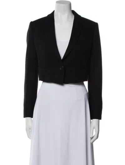 Pre-owned Equipment Wool Blazer In Black