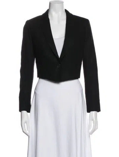 Pre-owned Equipment Wool Blazer In Black