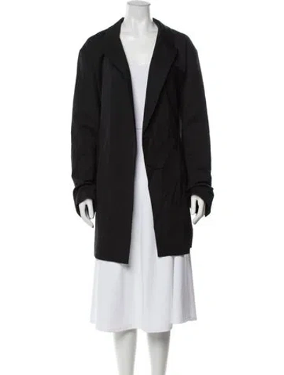 Pre-owned Equipment Wool Blazer In Black