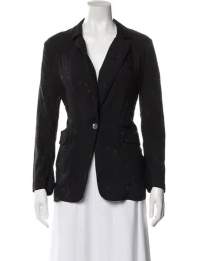 Pre-owned Equipment Wool Blazer In Gray