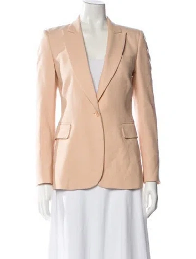 Pre-owned Equipment Wool Blazer In Pink