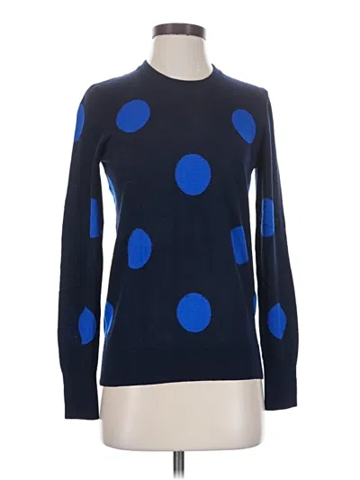 Pre-owned Equipment Wool Pullover Sweater In Blue