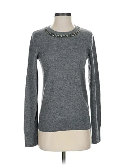 Pre-owned Equipment Wool Pullover Sweater In Gray