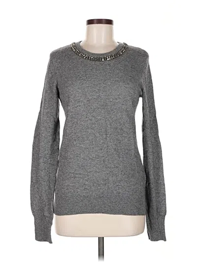 Pre-owned Equipment Wool Pullover Sweater In Gray