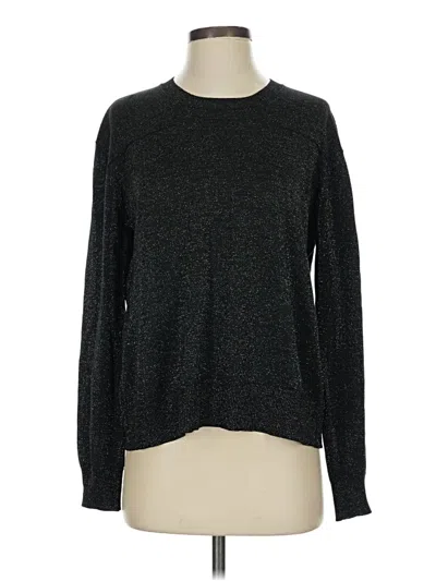 Pre-owned Equipment Wool Pullover Sweater In Gray