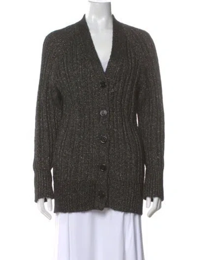 Pre-owned Equipment Wool V-neck Sweater In Multi