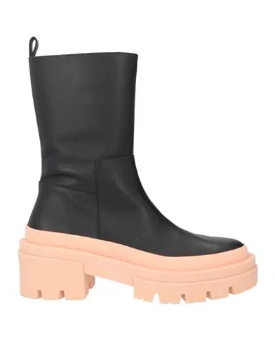 Eqüitare Equitare Alvin Woman Ankle Boots Black Size 8 Leather In Multi