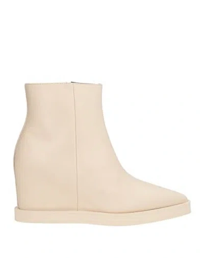 Eqüitare Equitare Levi Woman Ankle Boots Ivory Size 11 Leather In White