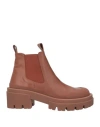 Eqüitare Equitare Woman Ankle Boots Tan Size 10 Soft Leather In Brown