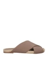 Eqüitare Equitare Woman Espadrilles Light Brown Size 6 Textile Fibers In Beige