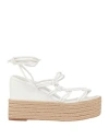 Eqüitare Equitare Woman Espadrilles White Size 10 Textile Fibers In White