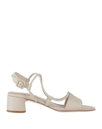 Eqüitare Equitare Woman Sandals Beige Size 6 Leather