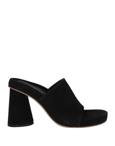 Eqüitare Equitare Woman Sandals Black Size 10 Soft Leather