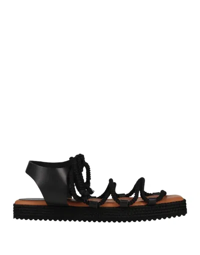 Eqüitare Sandals In Black