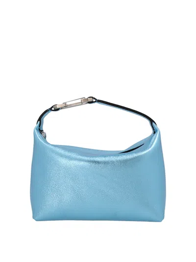 Era Moon Handbag In Light Blue