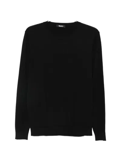 Eraldo Crew-neck Sweater In Black