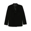 Eraldo Double-breasted Blazer In Black