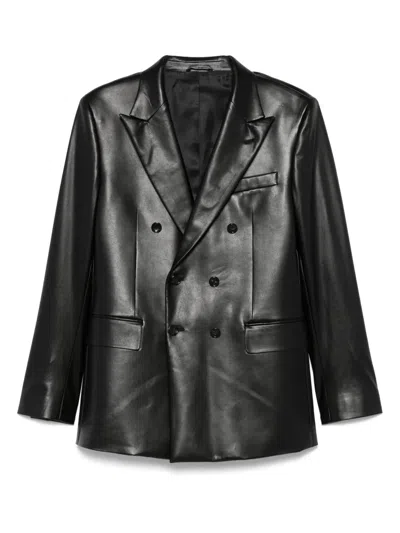 Eraldo Faux-leather Jacket In Black