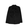 Eraldo Flap-pocket Jacket In Black