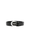 Eraldo Leather Belt In Pattern