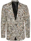 Eraldo Leopard-print Blazer In Neutrals