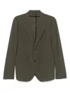 Eraldo Peak-lapels Blazer In Green