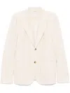 Eraldo Peak-lapels Blazer In Neutrals
