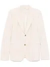Eraldo Peak-lapels Blazer In Neutrals