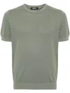 Eraldo Piqué Cotton T-shirt In Green