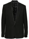 Eraldo Raw-cut Blazer In Grey