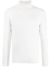Eraldo Roll-neck Cashmere Jumper In Neutrals