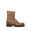 Eraldo Side-zip Boots In Brown