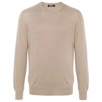 Eraldo Crew-neck Jumper In Neutrals