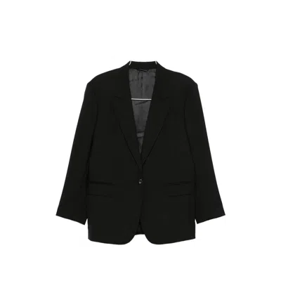 Eraldo Button-up Three-piece Suit In Black
